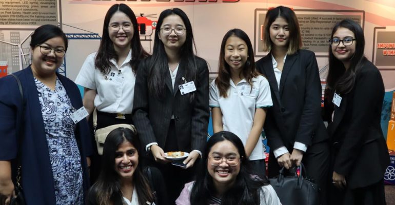 Social Science and IRGA Students Represent MUIC at “Asia Pacific Day for the Ocean”