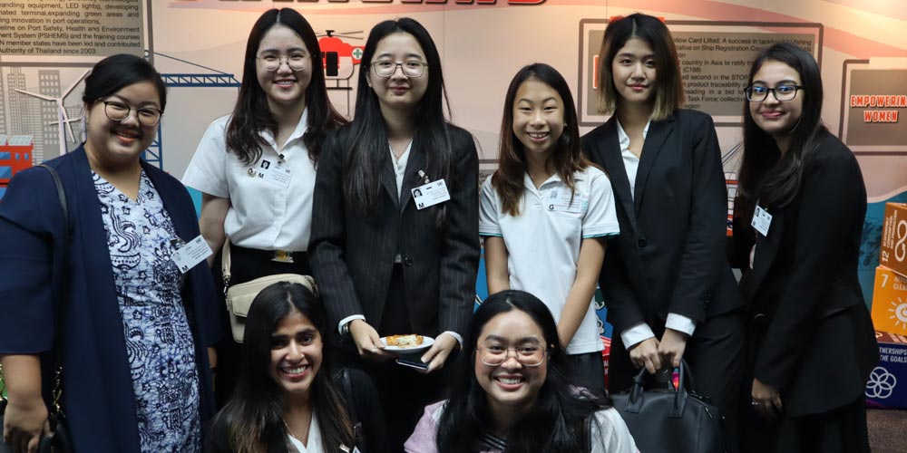Social Science and IRGA Students Represent MUIC at “Asia Pacific Day for the Ocean”
