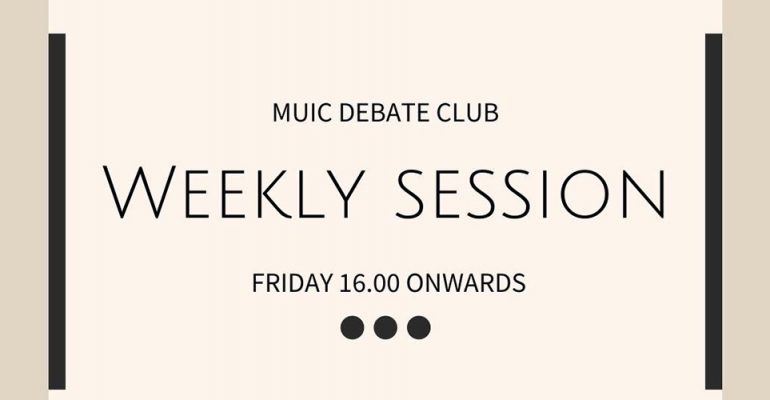 1000-Debate Weekly Session