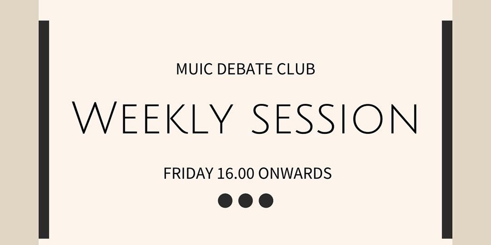 1000-Debate Weekly Session
