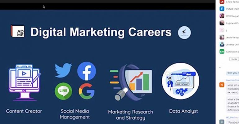 1000-Career Talk on Digital Marketing Held in MUIC