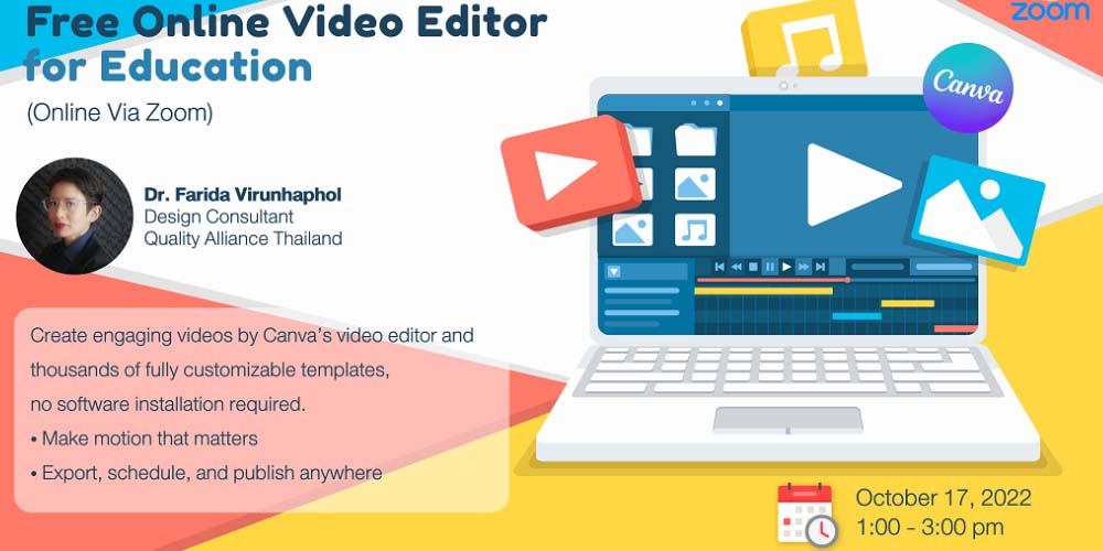 Banner Free Online Video Editor for Education copy