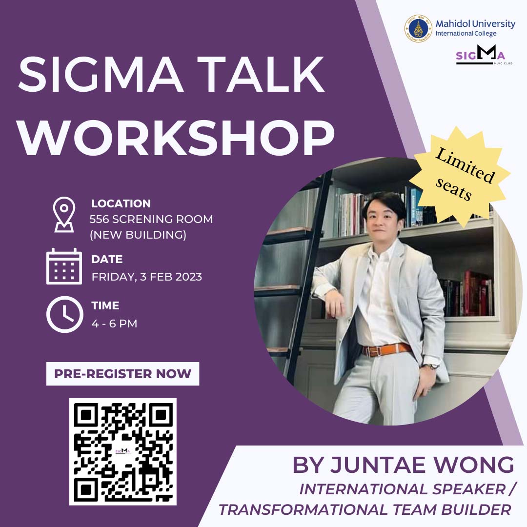 Sigma Talk Workshop - 1
