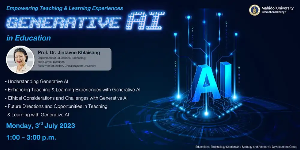poster-Empowering Teaching & Learning Experiences- Generative AI in Education