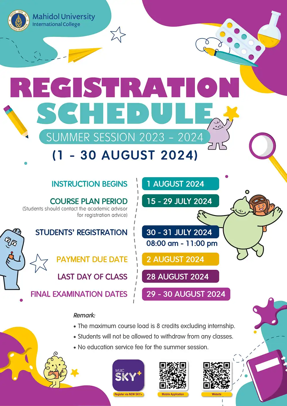 poster-registration announcement Summer_2023-2024