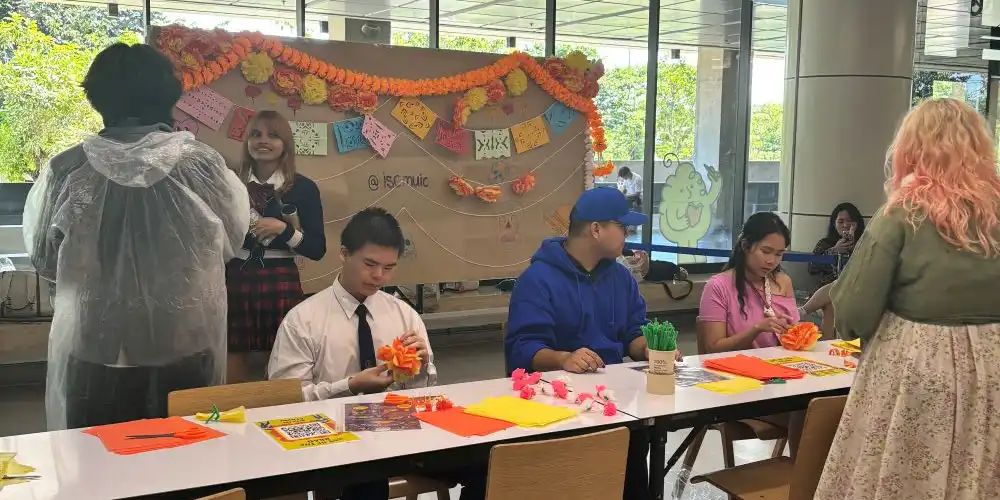 07-International Student Club Stages “Dia de Muertos” (“Day of the Dead”)