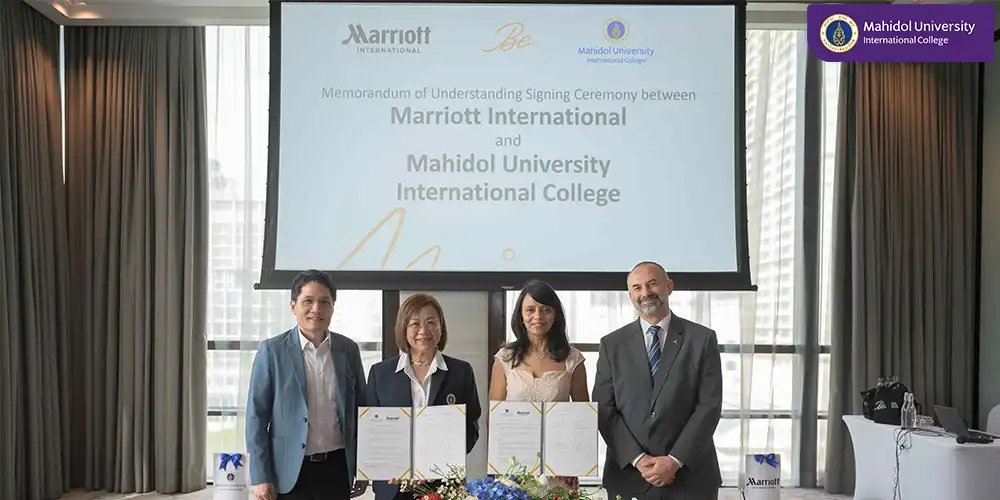 1000-MUIC Signs MOU with Marriott International